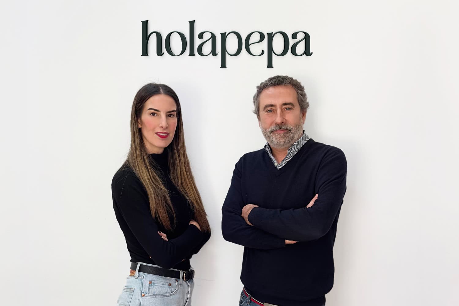 Anna María Rivera y Jesús Álvarez-Miranda, cofundadores de HolaPepa